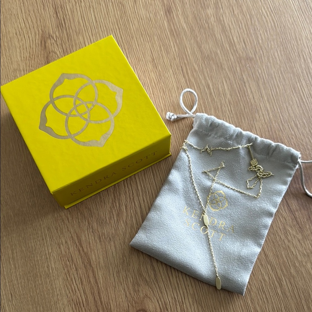 Kendra Scott Gold Necklace